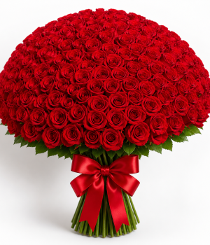 Buque com 10 mil rosas