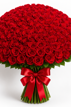 Buque com 10 mil rosas